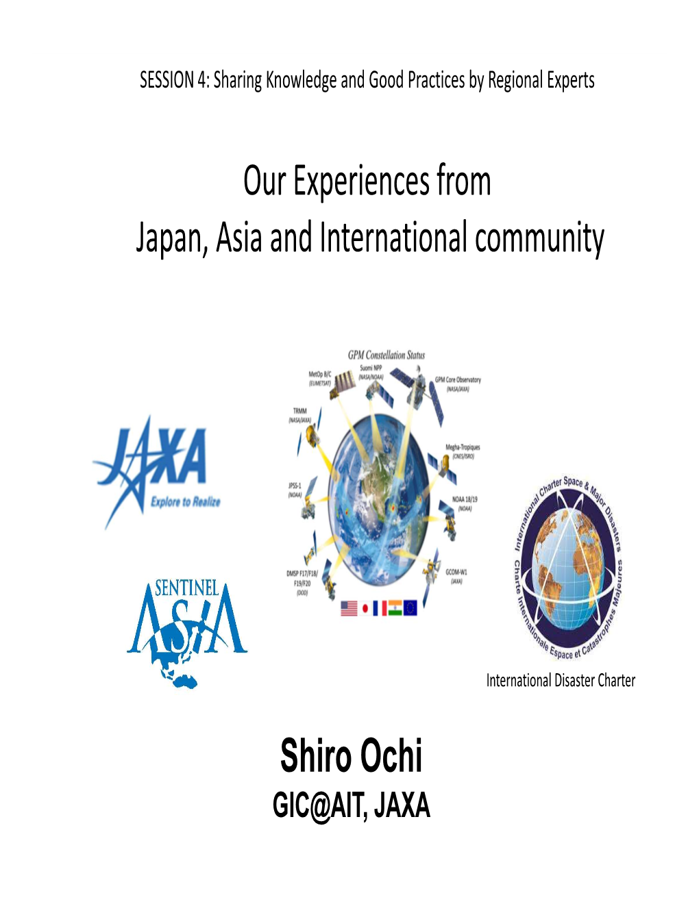 Shiro Ochi Our Experiences from Japan, Asia and International