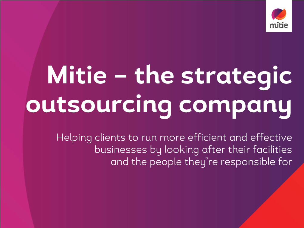 The Strategic Outsourcing Company