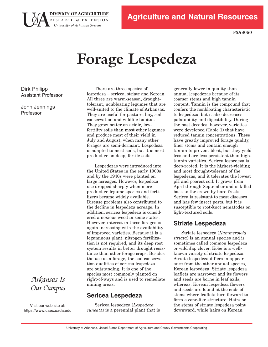 Forage Lespedeza