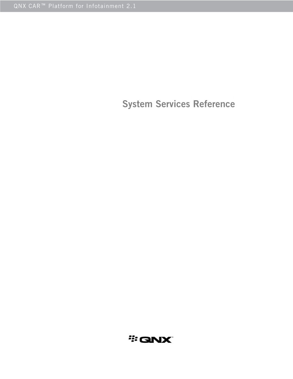System Services Reference