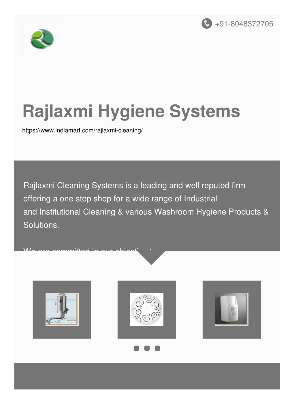 Rajlaxmi Hygiene Systems