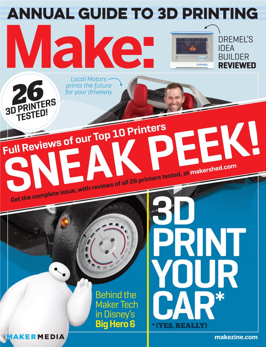 Annual Guide to 3D Printing 3D to Guide Annual Peek! Sneak