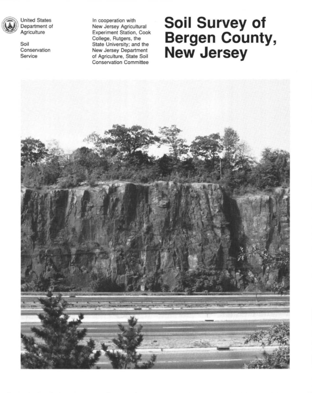 Soil Survey of Bergen County, New Jersey