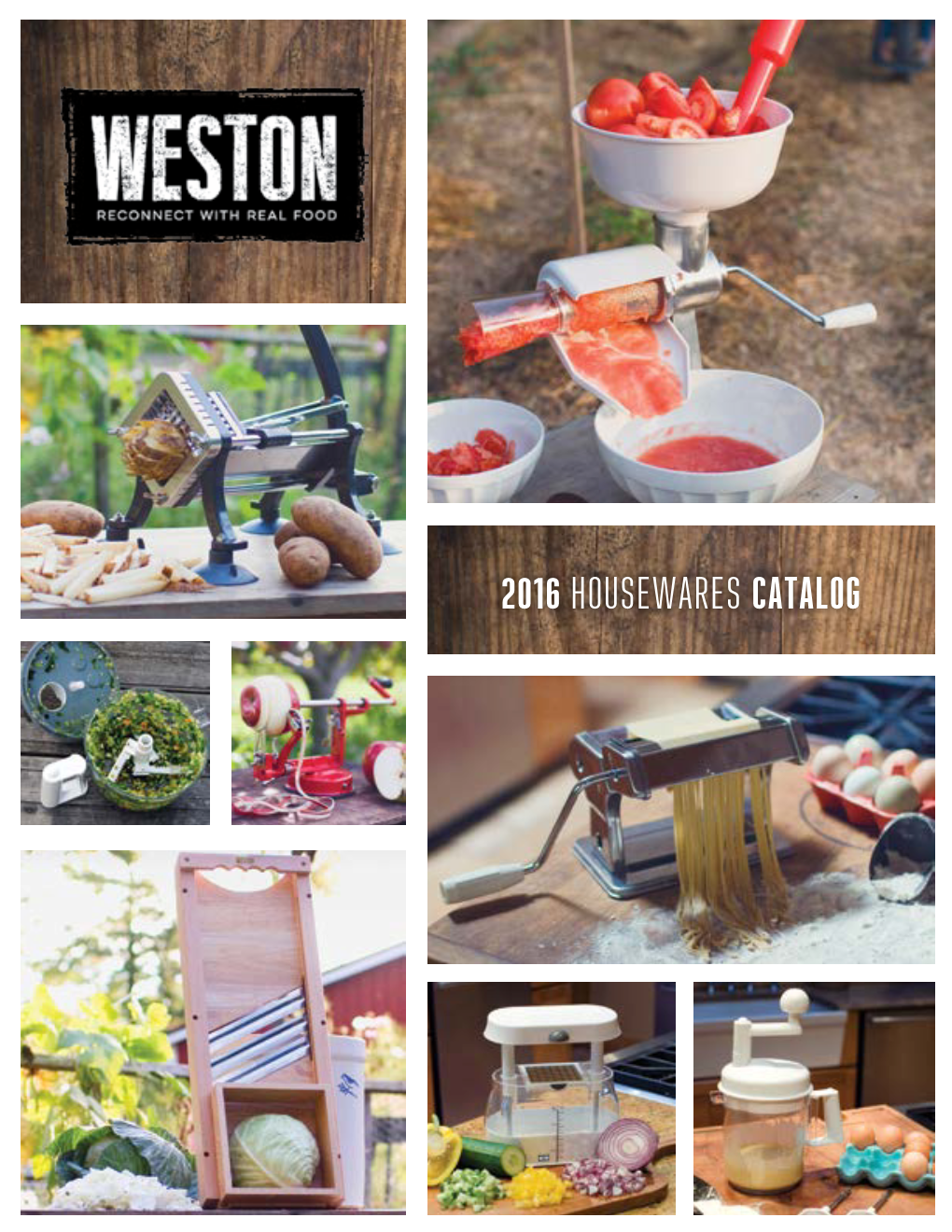 2016 Housewares CATALOG Table of Contents