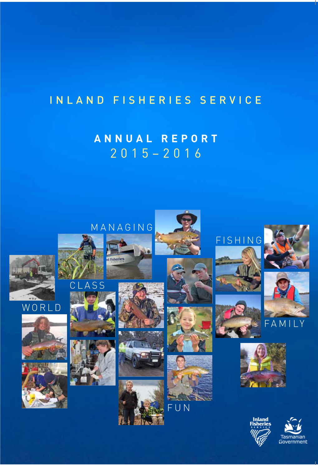 Inland Fisheries Service Annual Report 2015-16