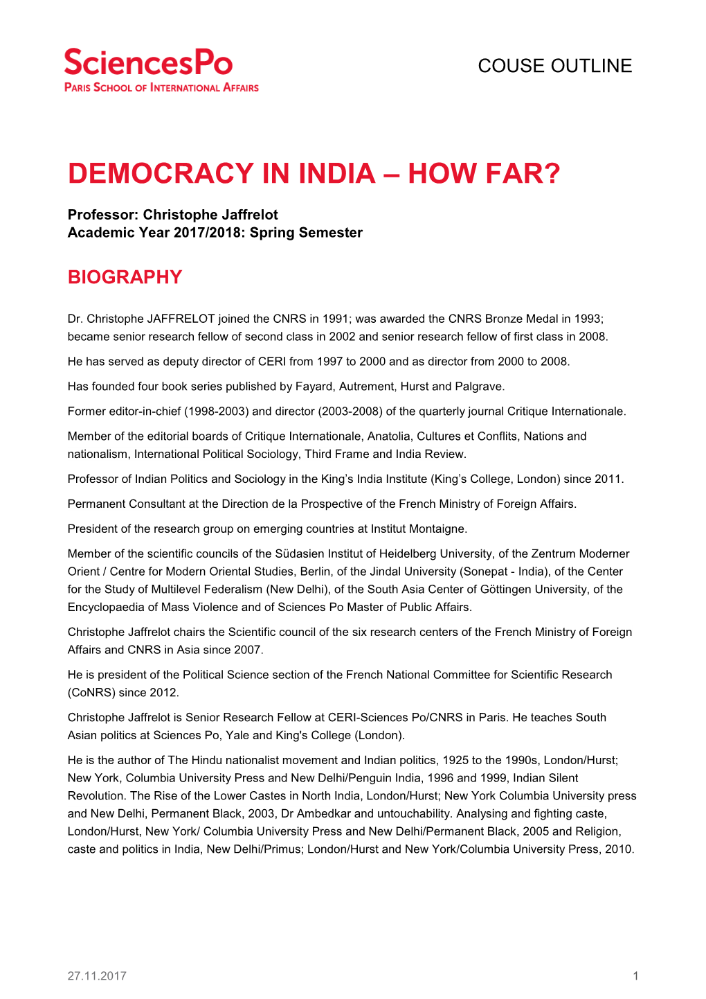 Democracy in India – How Far?