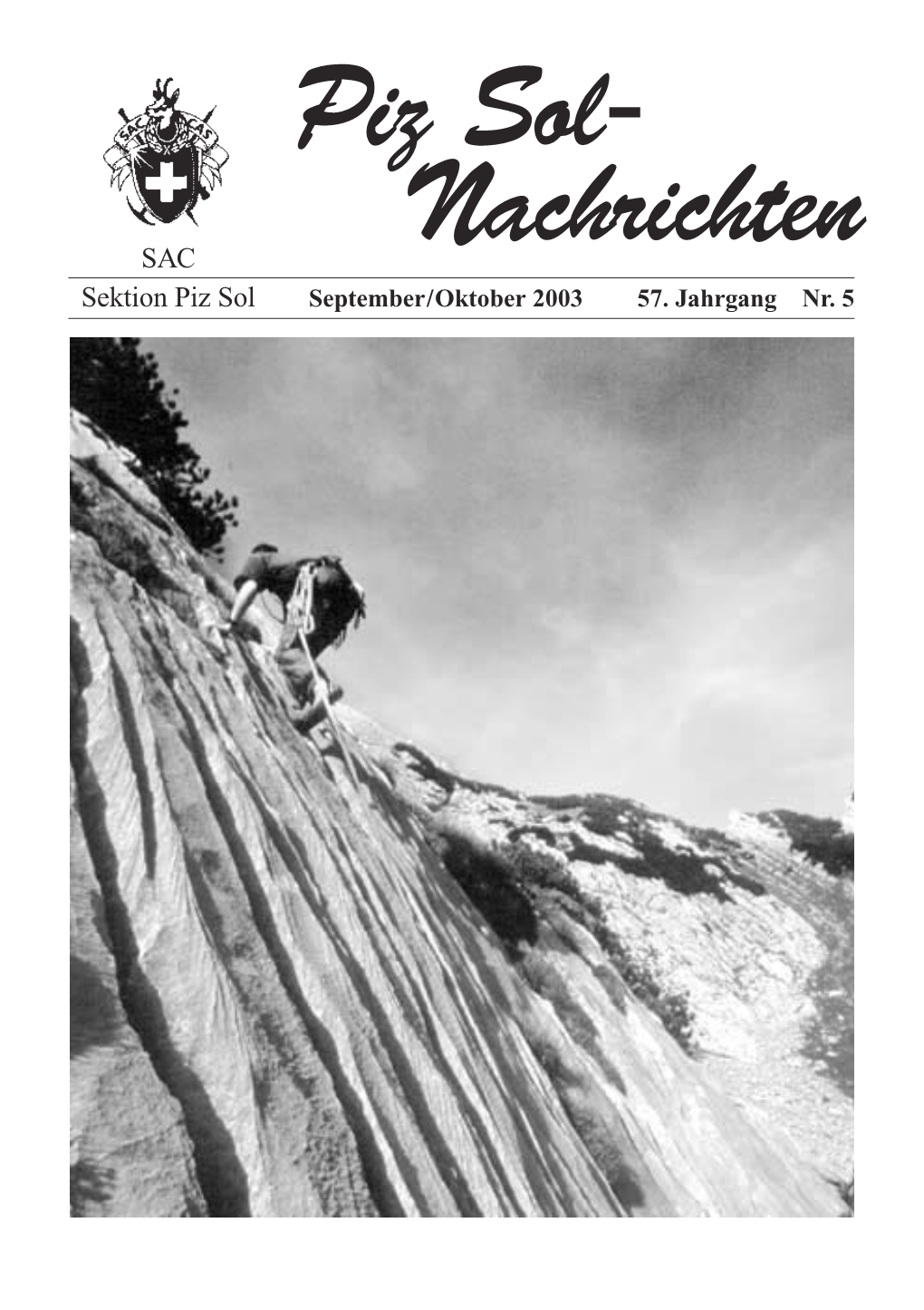 Piz Sol-Nachrichten 5/03