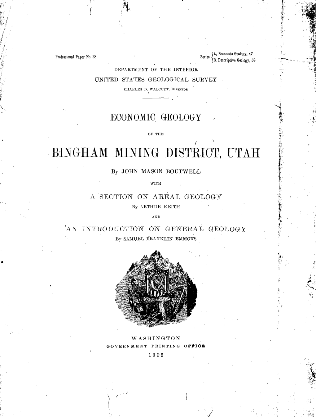 Bingham Mining District, Utah