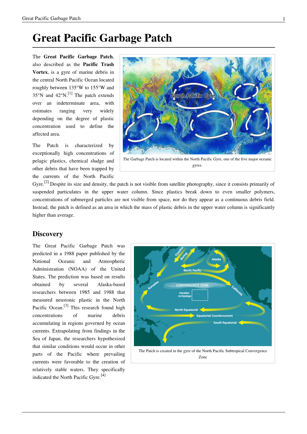 Great Pacific Garbage Patch 1 Great Pacific Garbage Patch