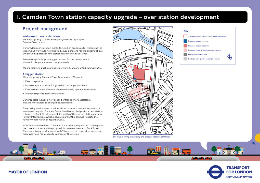 1. Camden Town Station Capacity Upgrade – Over Station Development