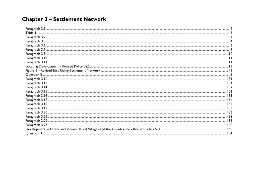 Settlement Network