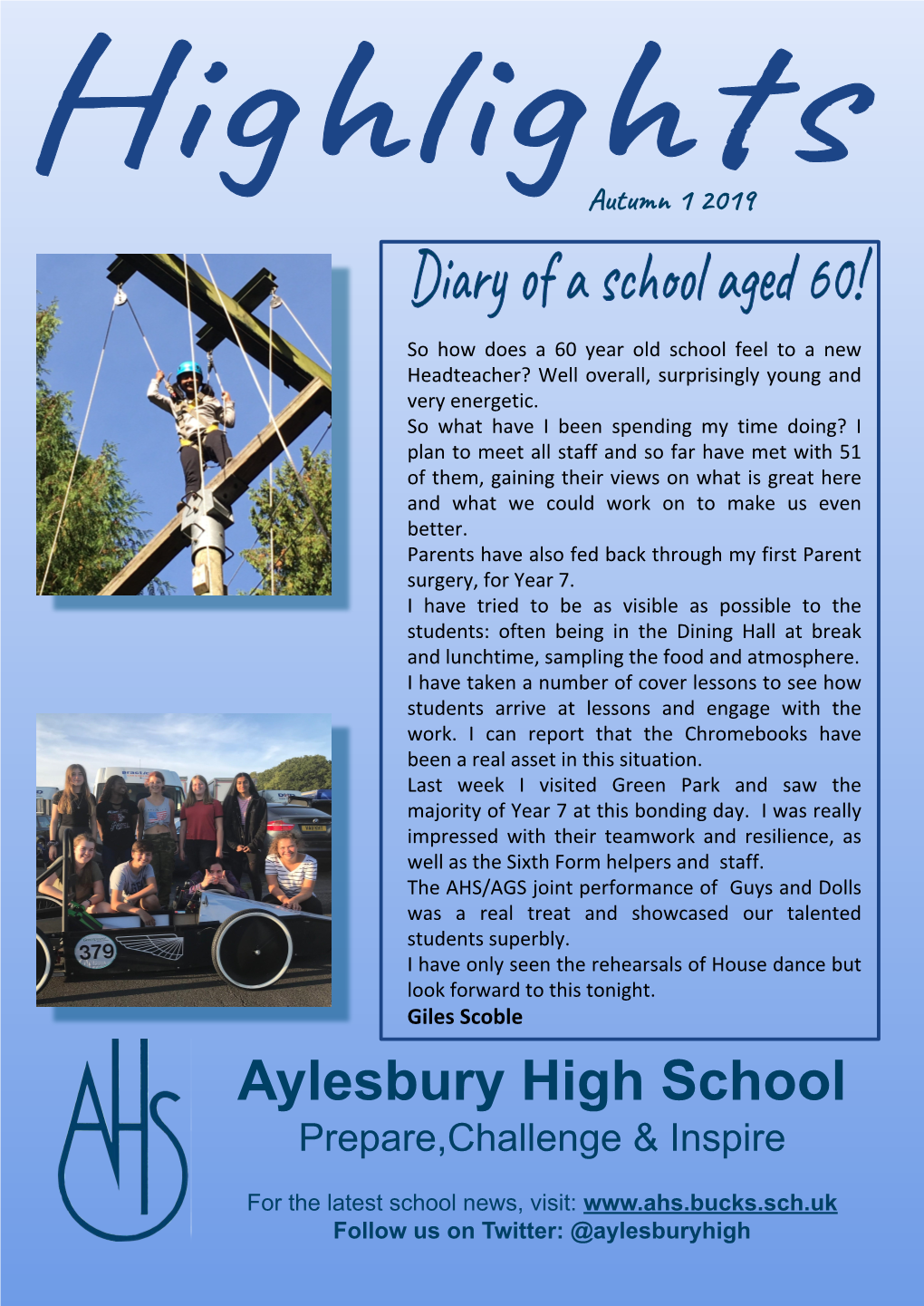 Aylesbury High School Prepare,Challenge & Inspire