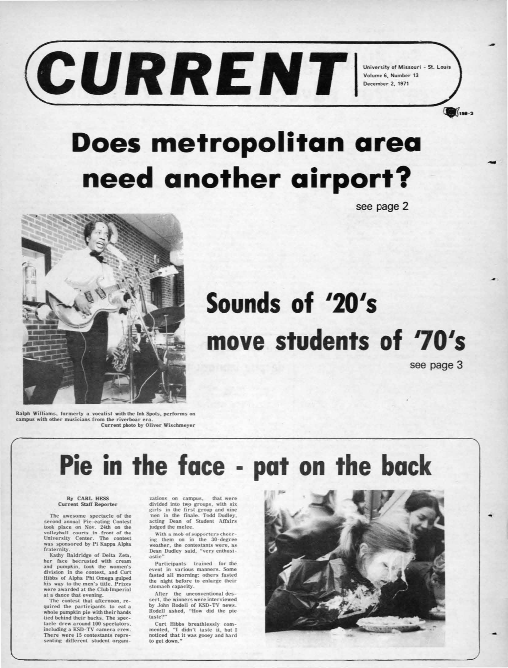 Move Students of '70'S See Page 3