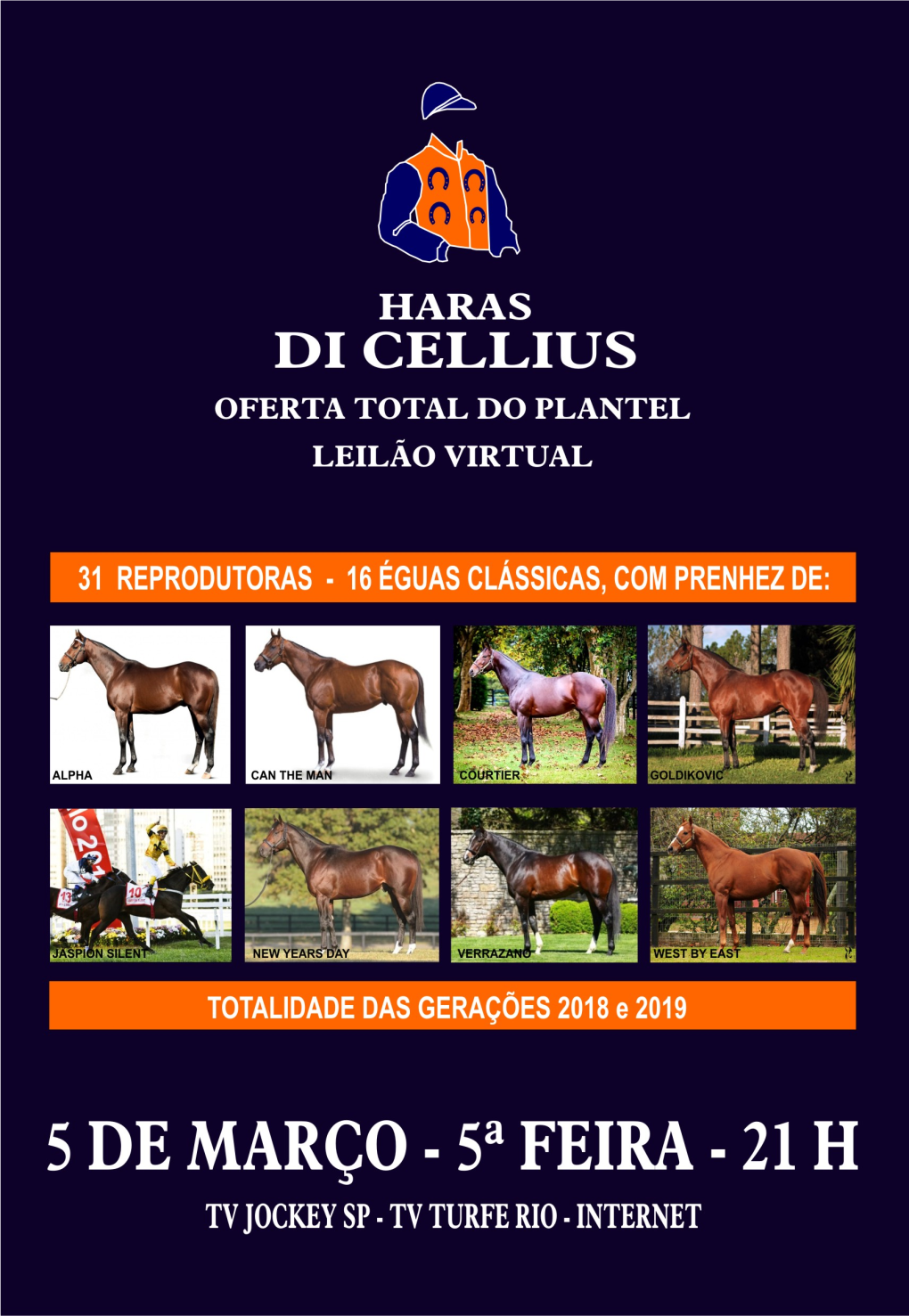 Leilão Haras Di Cellius