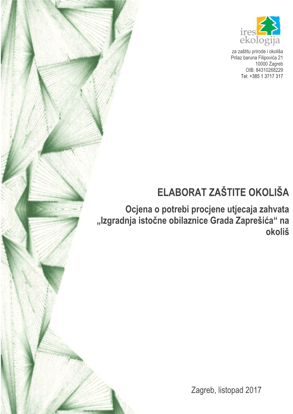 ELABORAT Zaštite Okoliša (Zaprešić).Pdf