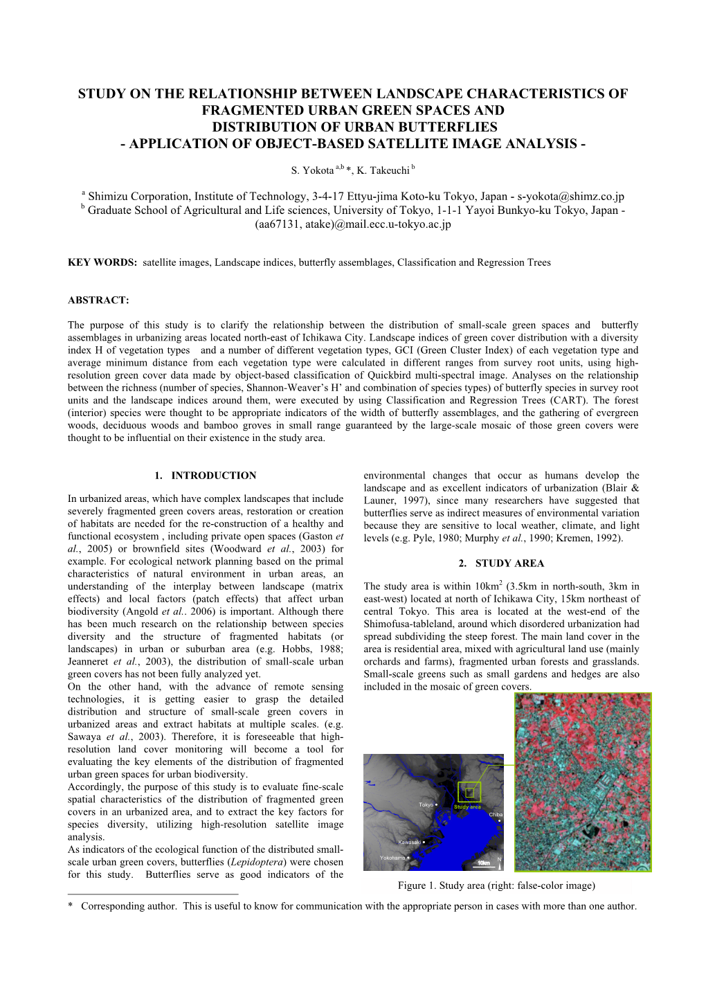 Study on the Relationship Between Landscape Characteristics of Fragmented Urban Green Spaces and Distribution of Urban Butterfl