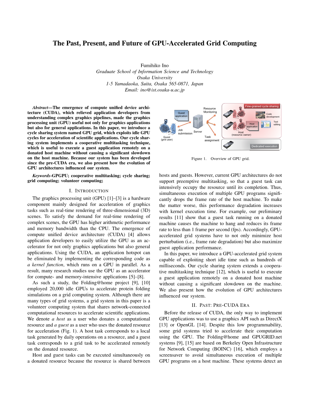 The Past, Present, and Future of GPU-Accelerated Grid Computing