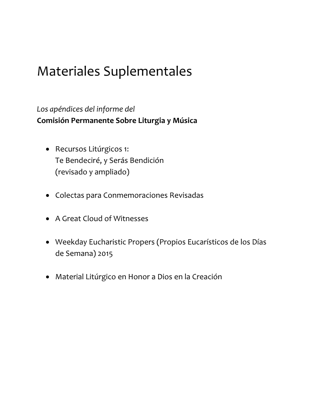 Materiales Suplementales