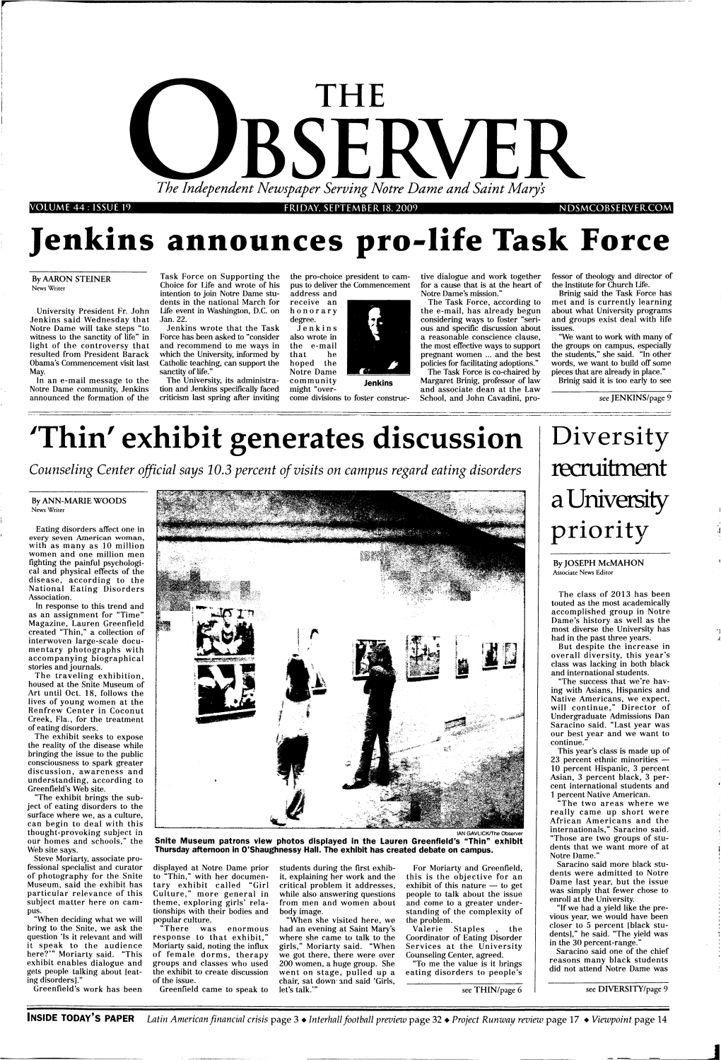 Jenkins Announces Pro-Life Task Force