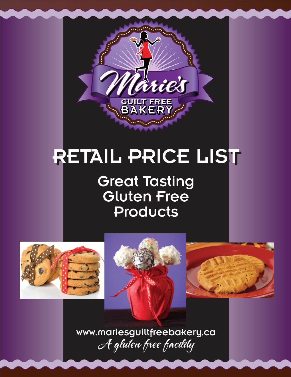 RETAIL PRICE LIST Great Tasting Gluten Free Products