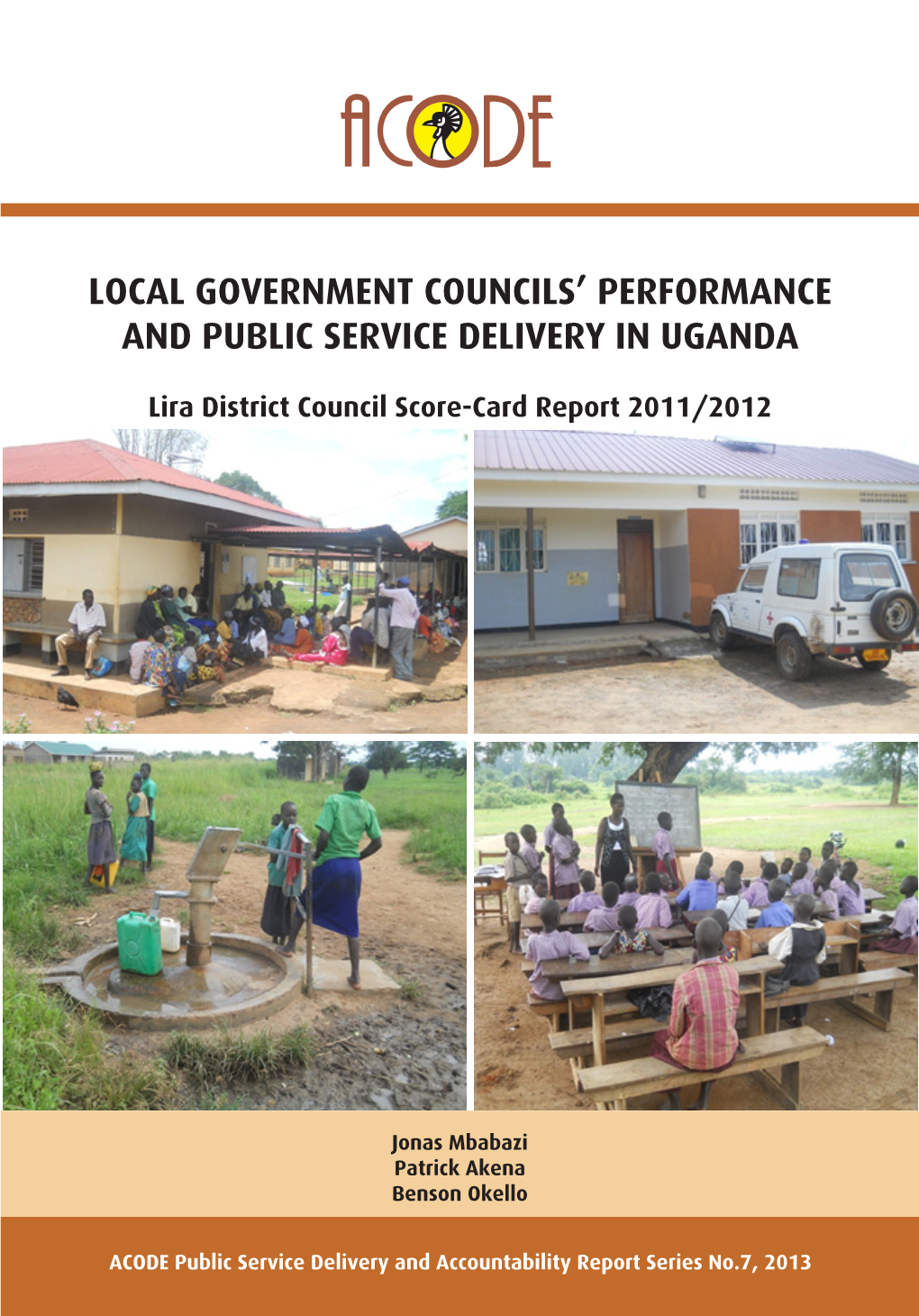 Local Government Councils' Performance and Public Service Delivery in Uganda