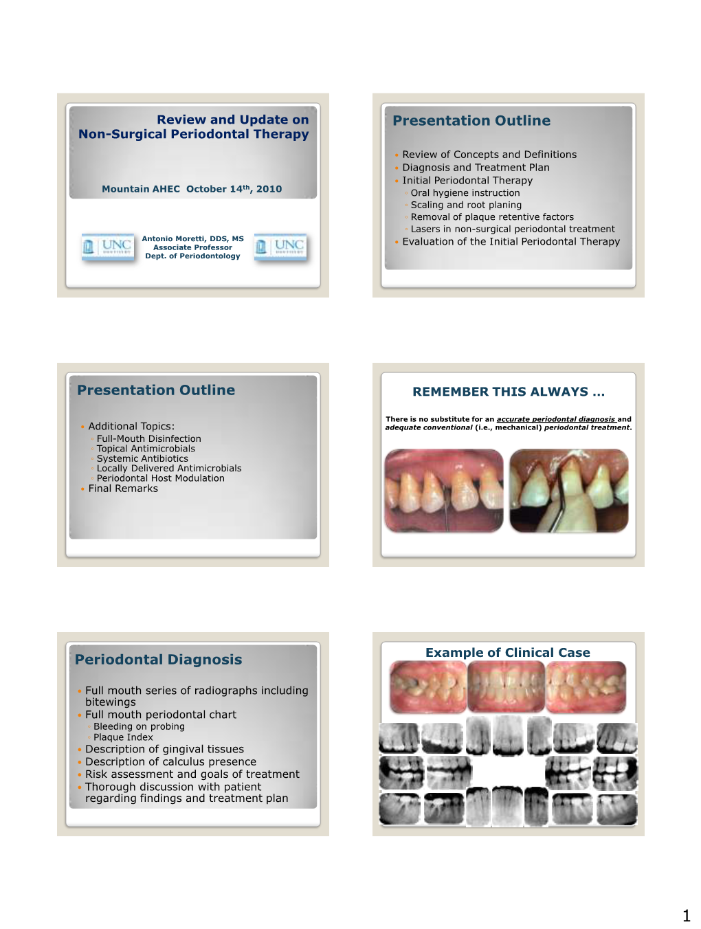 Non-Surgical Periodontal Therapy