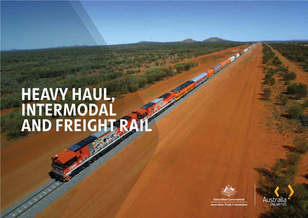 Heavy Haul Intermodal and Freight Rail