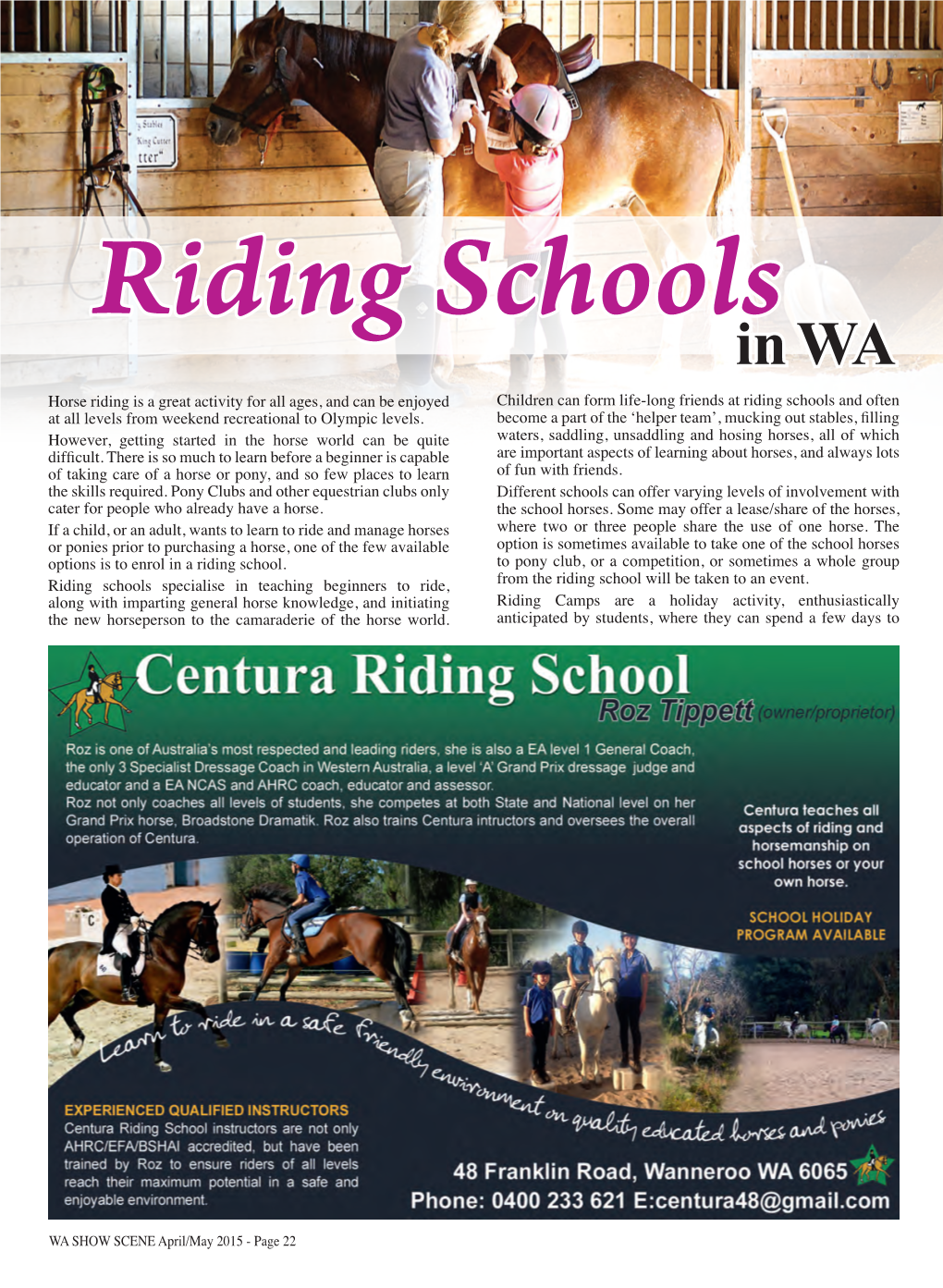 Centura Riding School