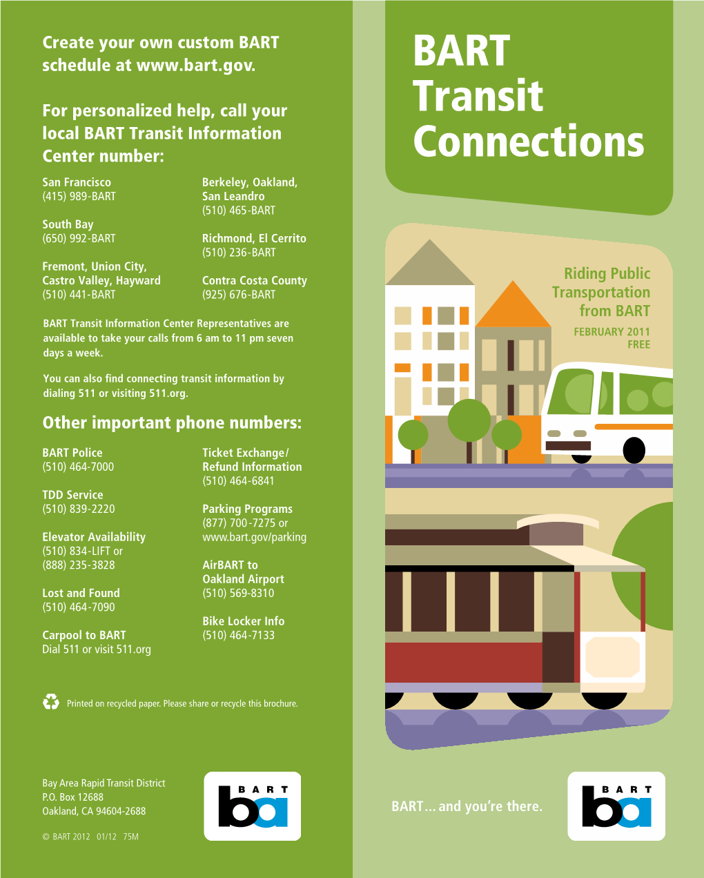 BART Transit Connections