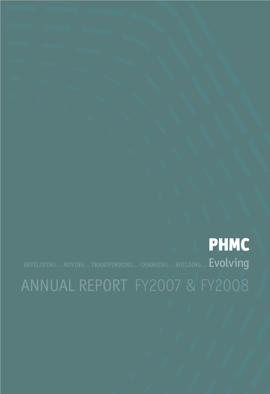 Annual Report FY2007 & FY2008