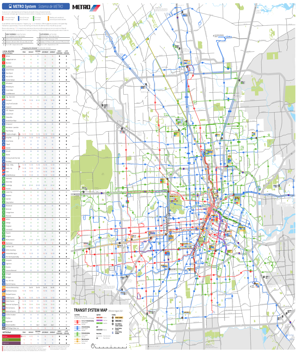 Download METRO System Map PDF