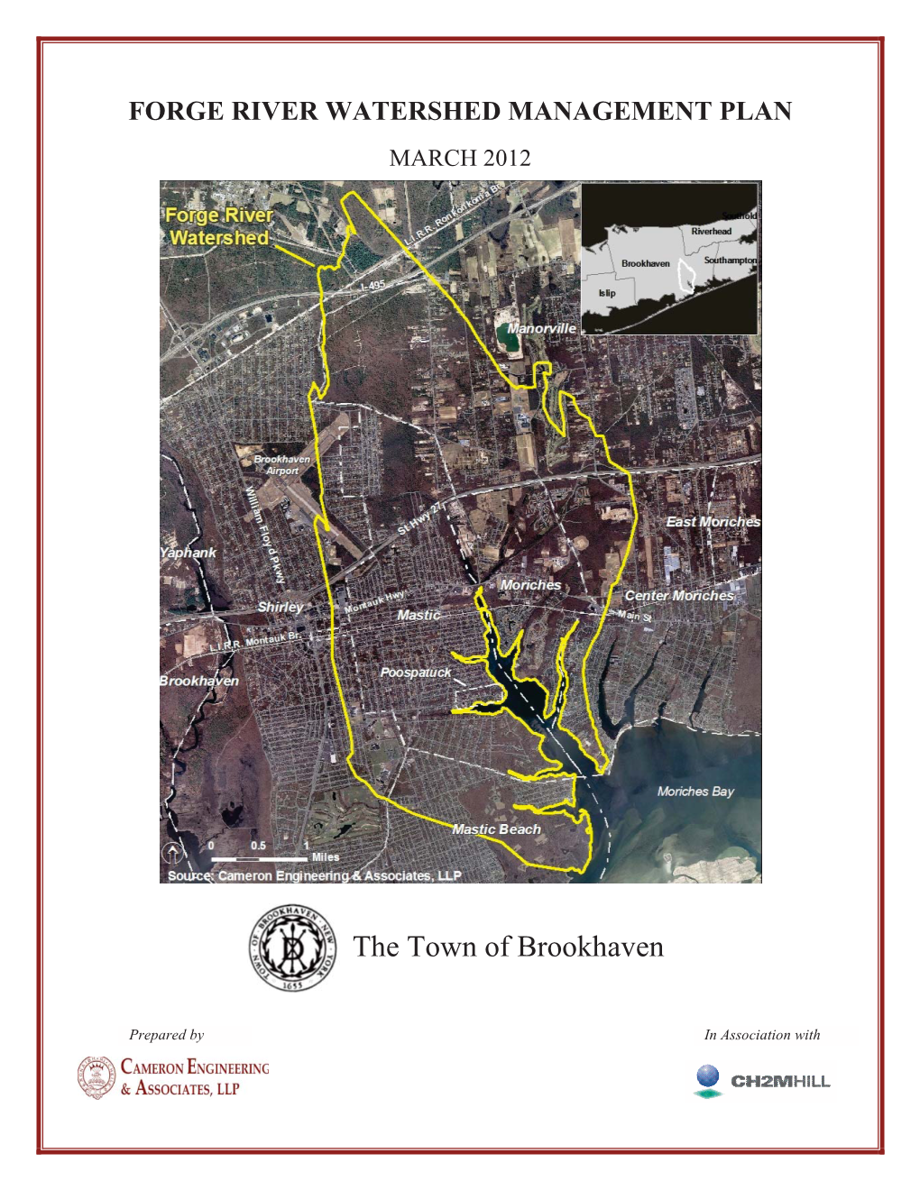 Forge River Watershed Management Plan March 2012