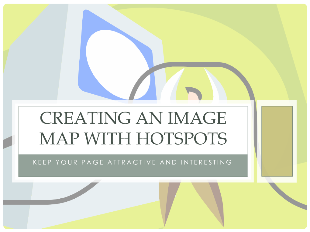 Creating an Image Map with Hotspots