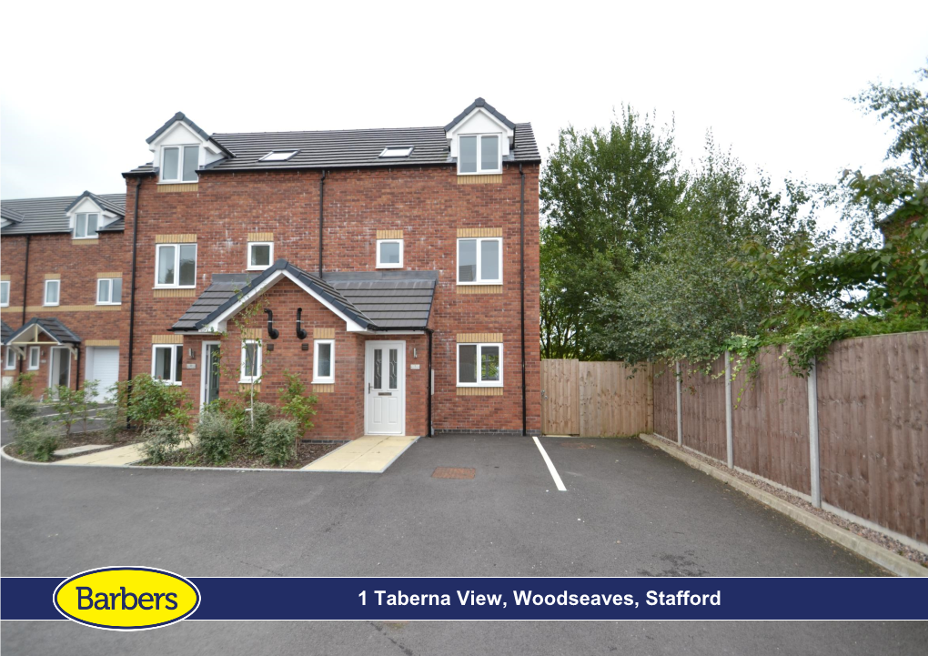 1 Taberna View, Woodseaves, Stafford