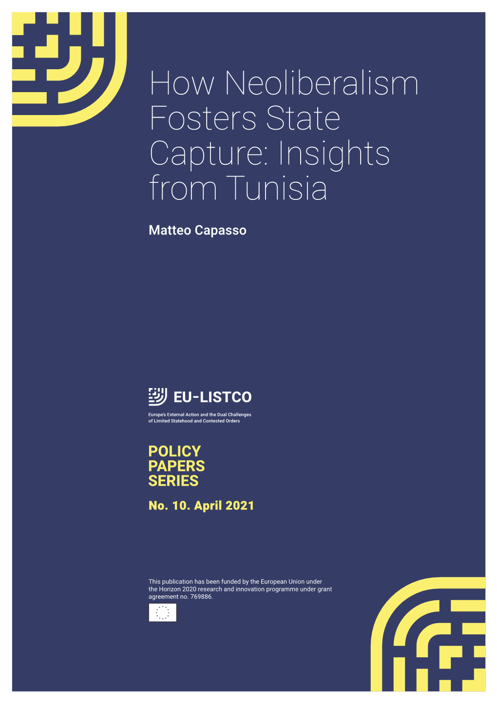 How Neoliberalism Fosters State Capture: Insights from Tunisia