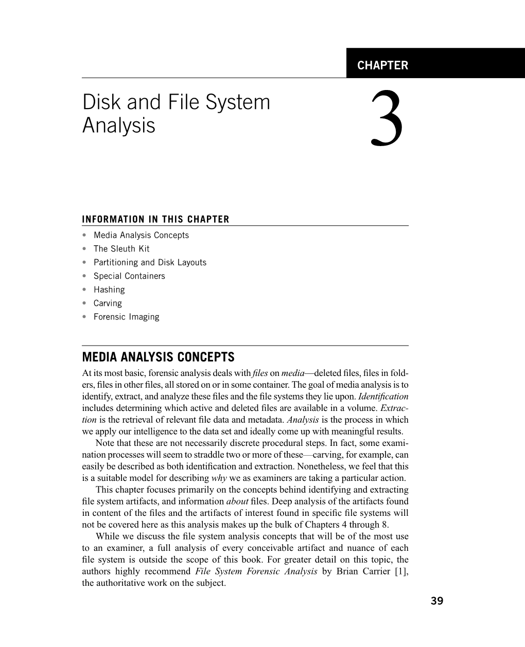 Disk and File System Analysis 3