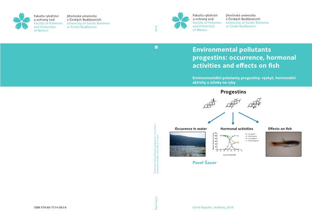 Environmental Pollutants Progestins: Occurrence, Hormonal Activities and Effects on Fish