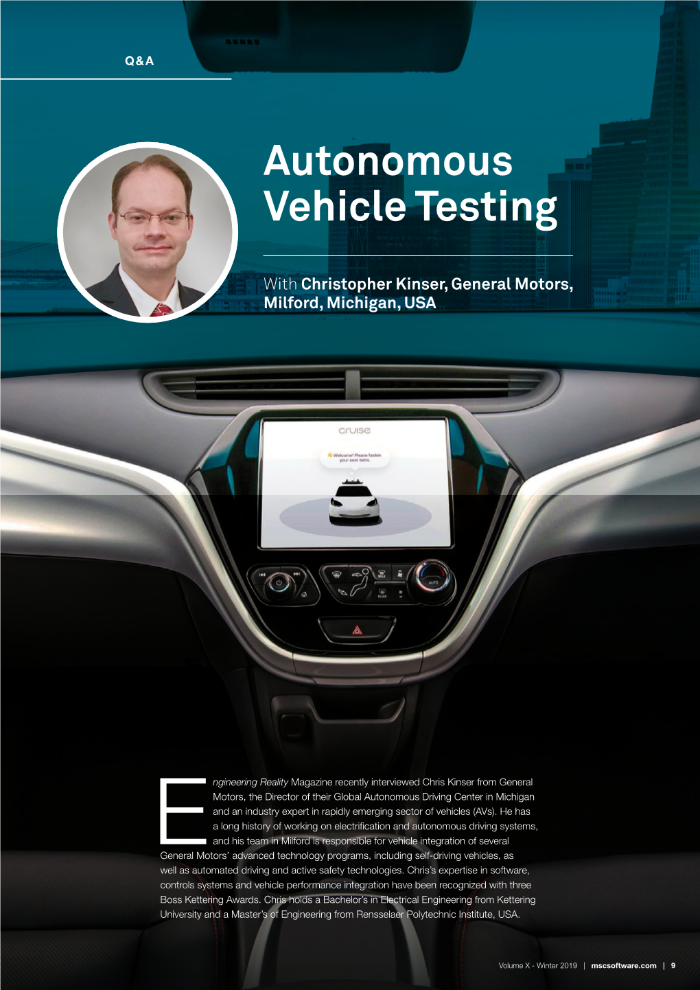 General Motors Advances Virtual Autonomous Driving & Active Safety