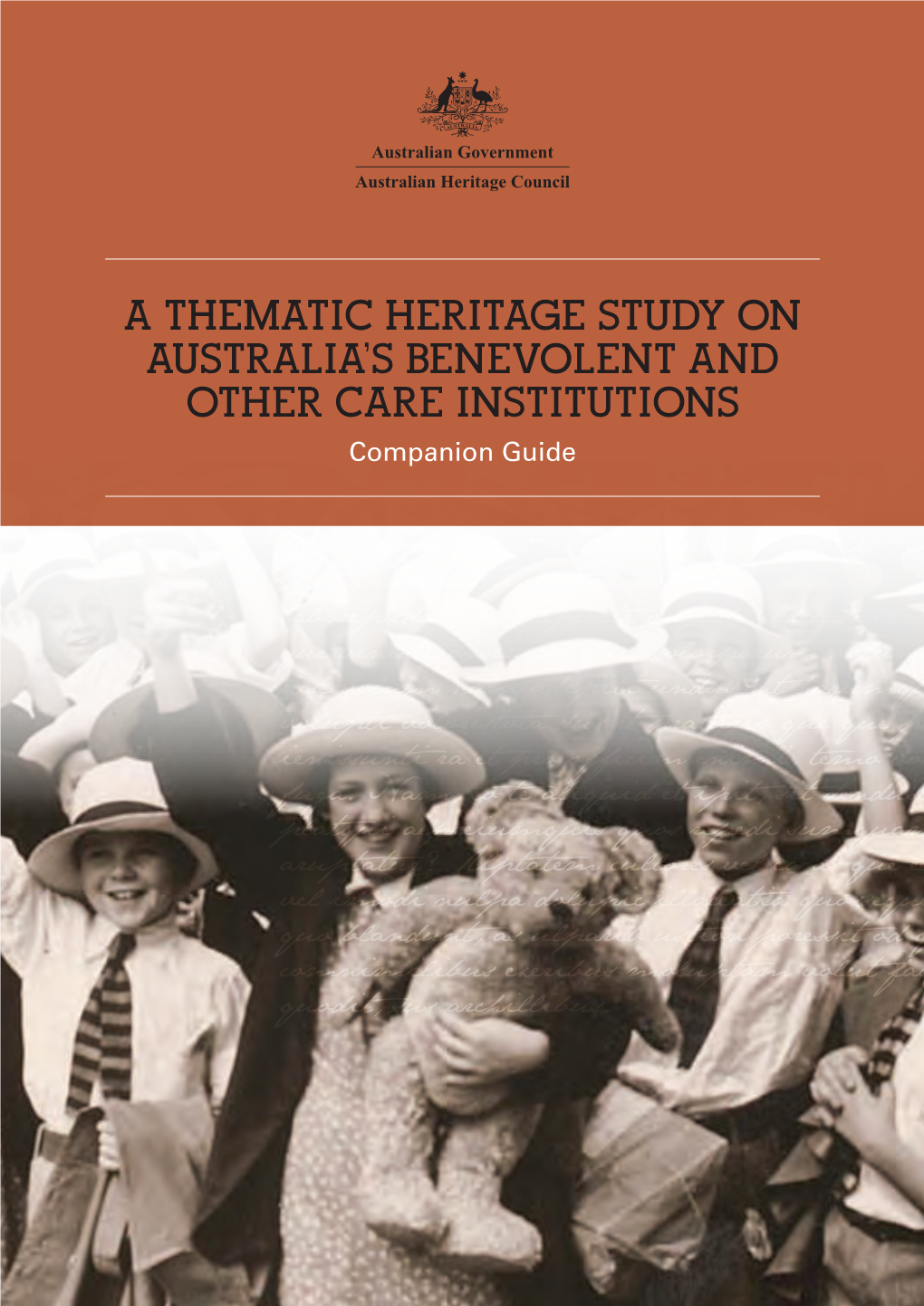 A Thematic Heritage Study on Australia's Benevolent and Other