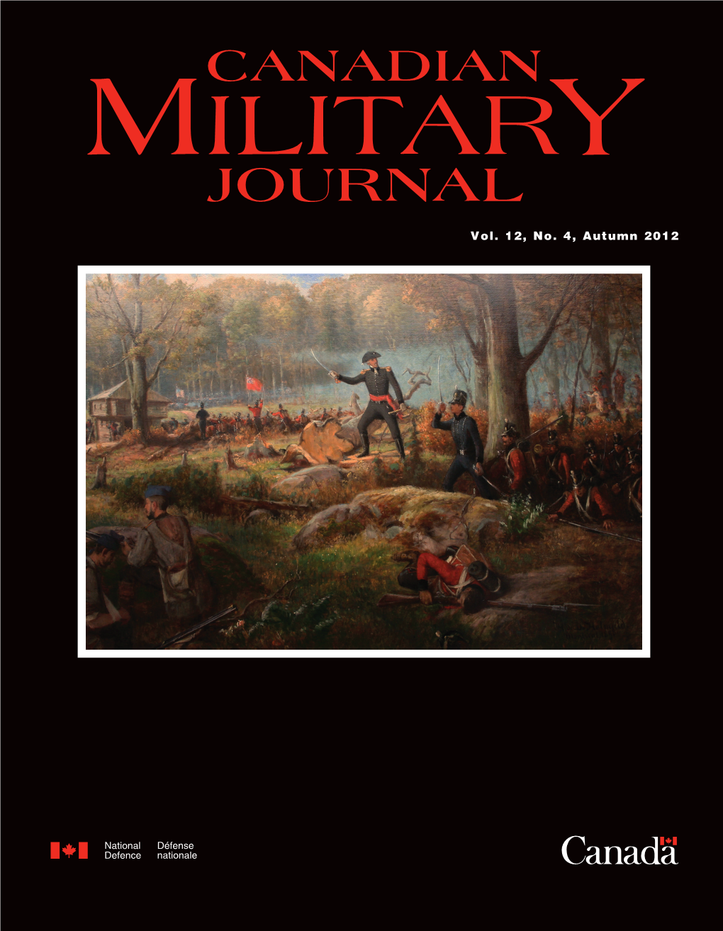 Canadian Military Journal, Issue 12, No 4