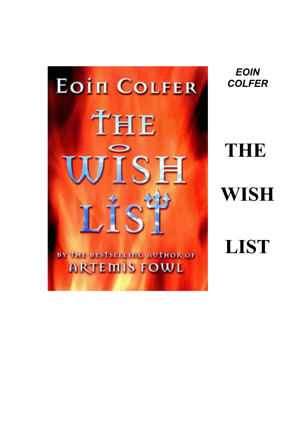 The Wish List