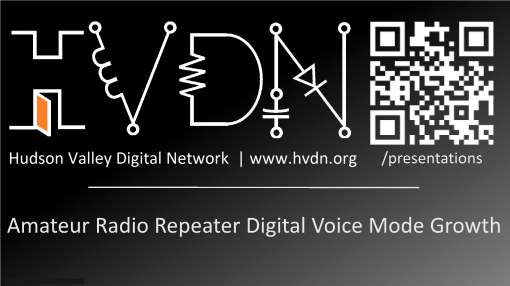 Amateur Radio Repeater Digital Voice Mode Growth