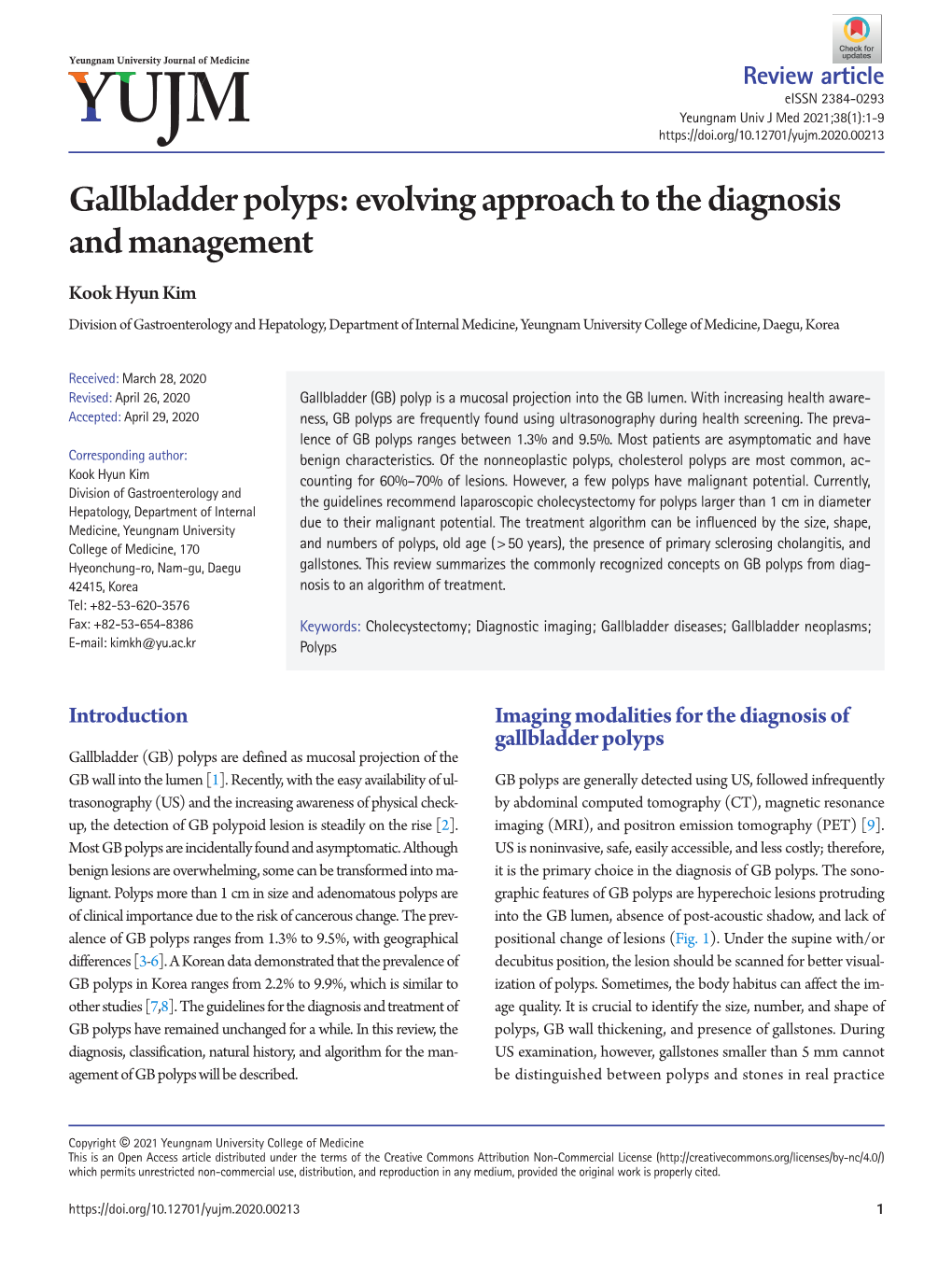 Gallbladder Polyps