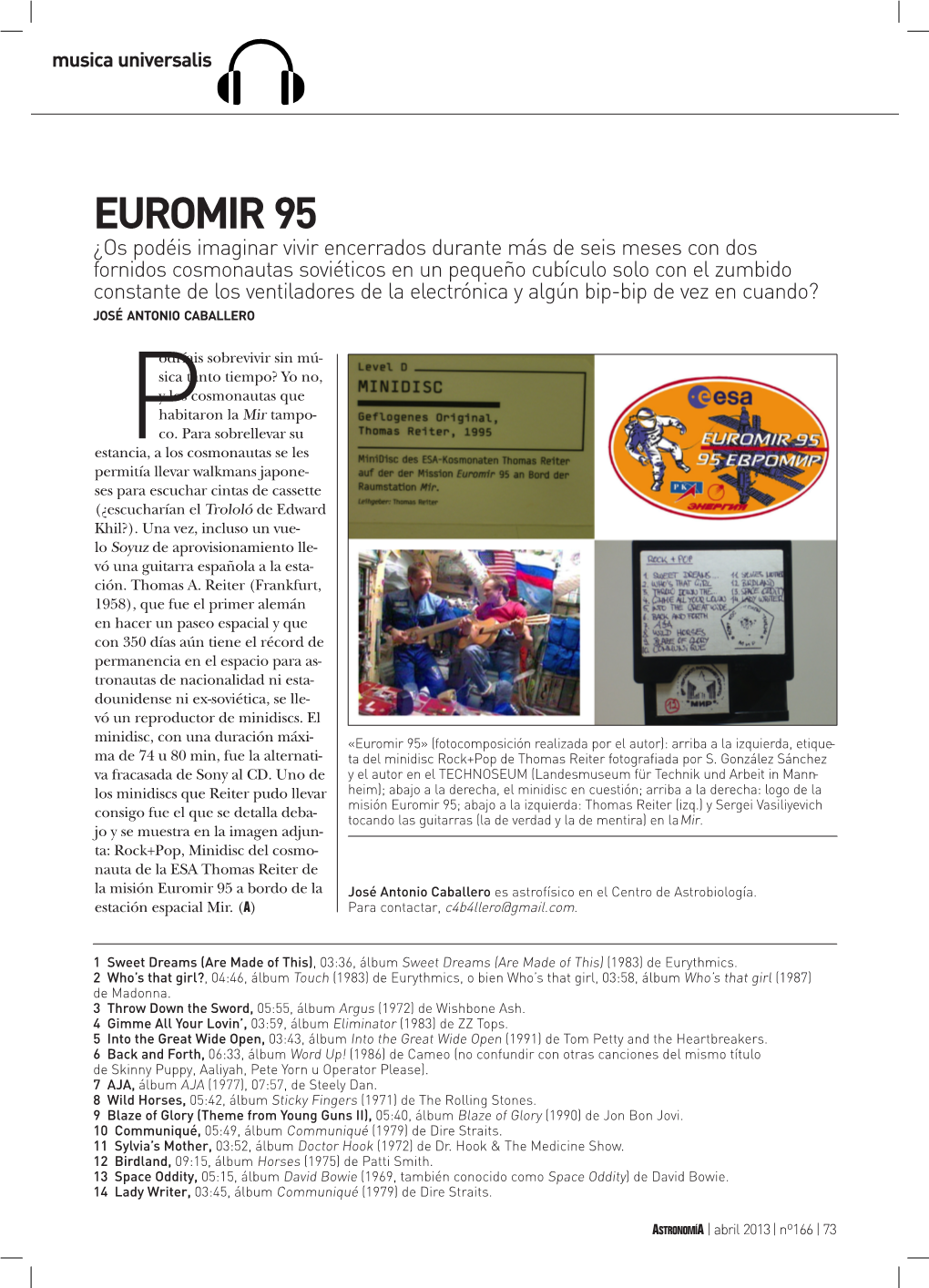 MU04: Euromir 95 (Abr. 2013)