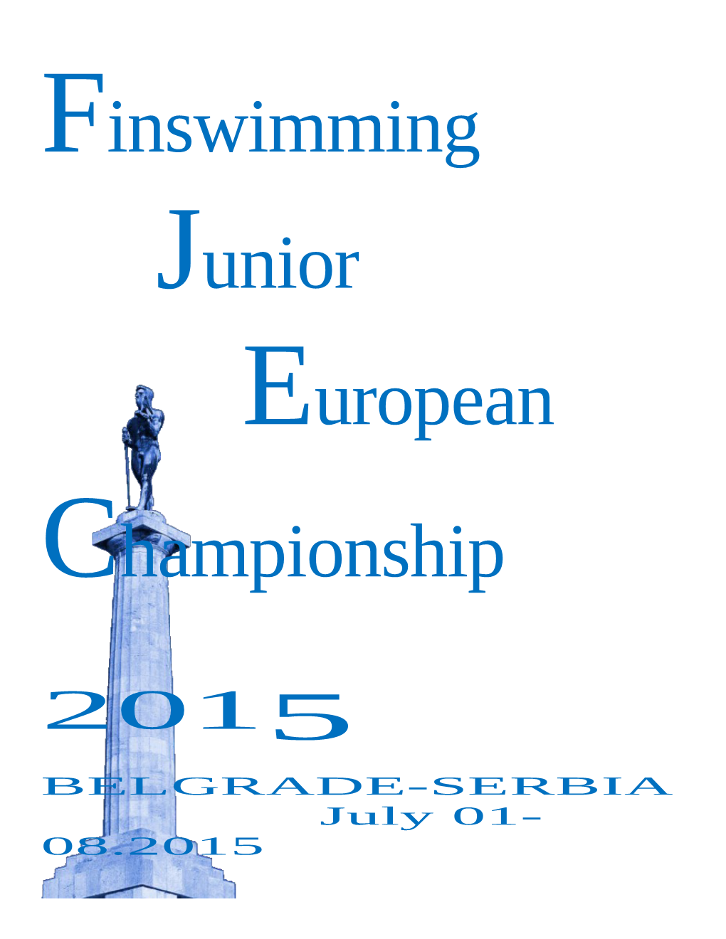 Finswimming Junior European Championship