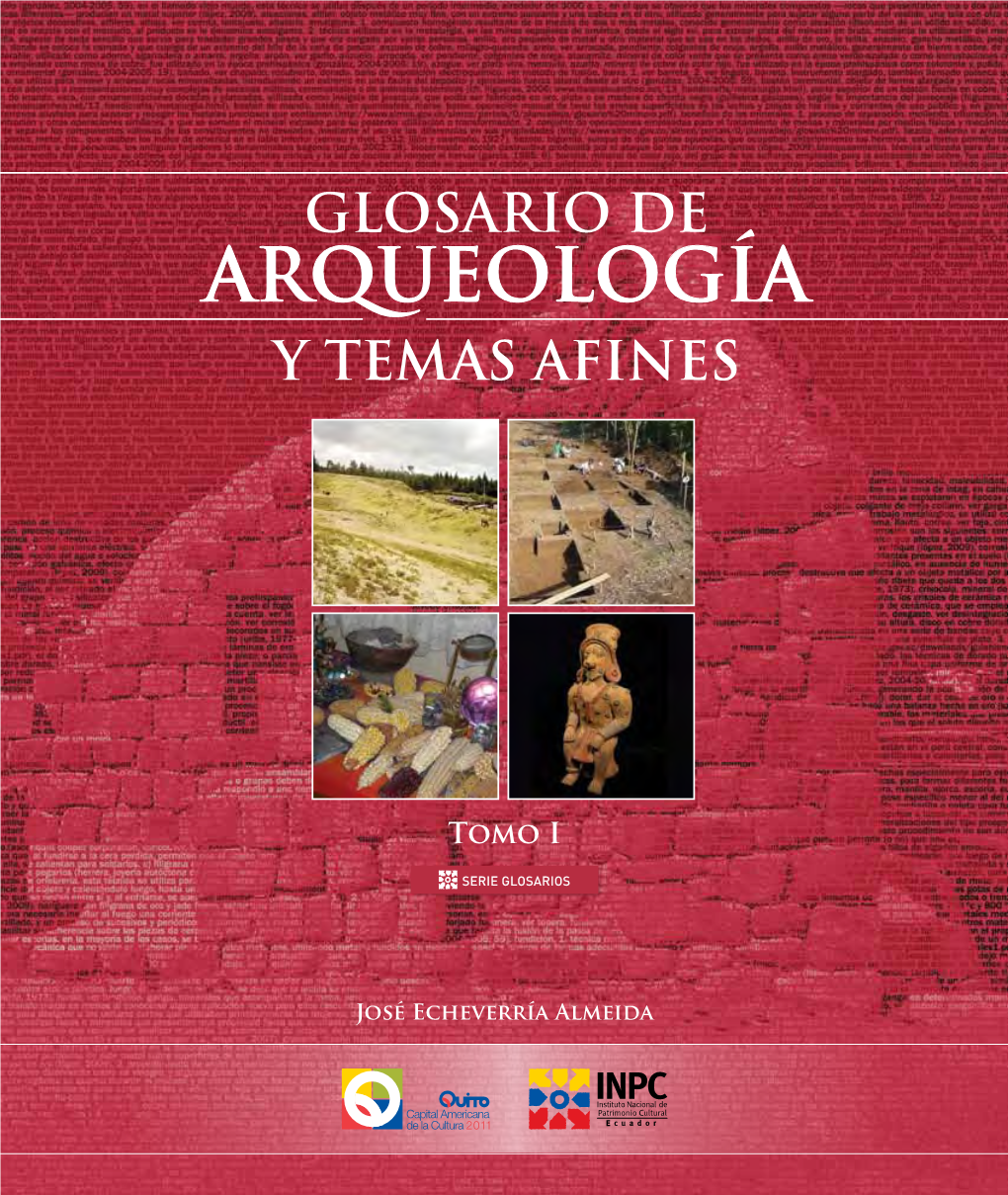 Glosario De Arqueología Y Temas Afines