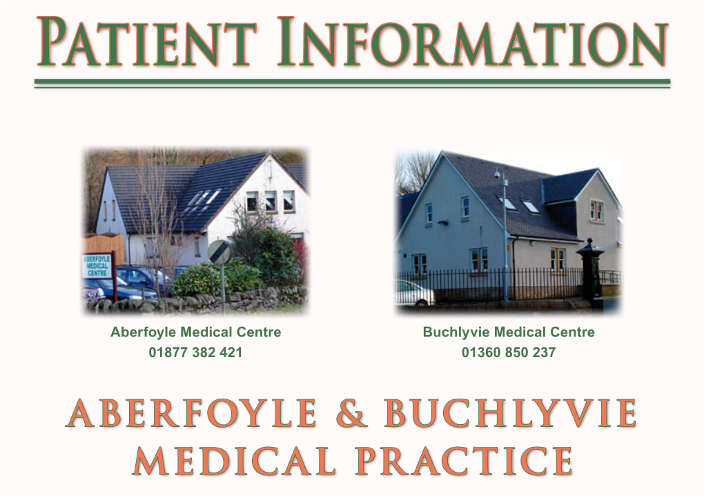 Patient Information 1