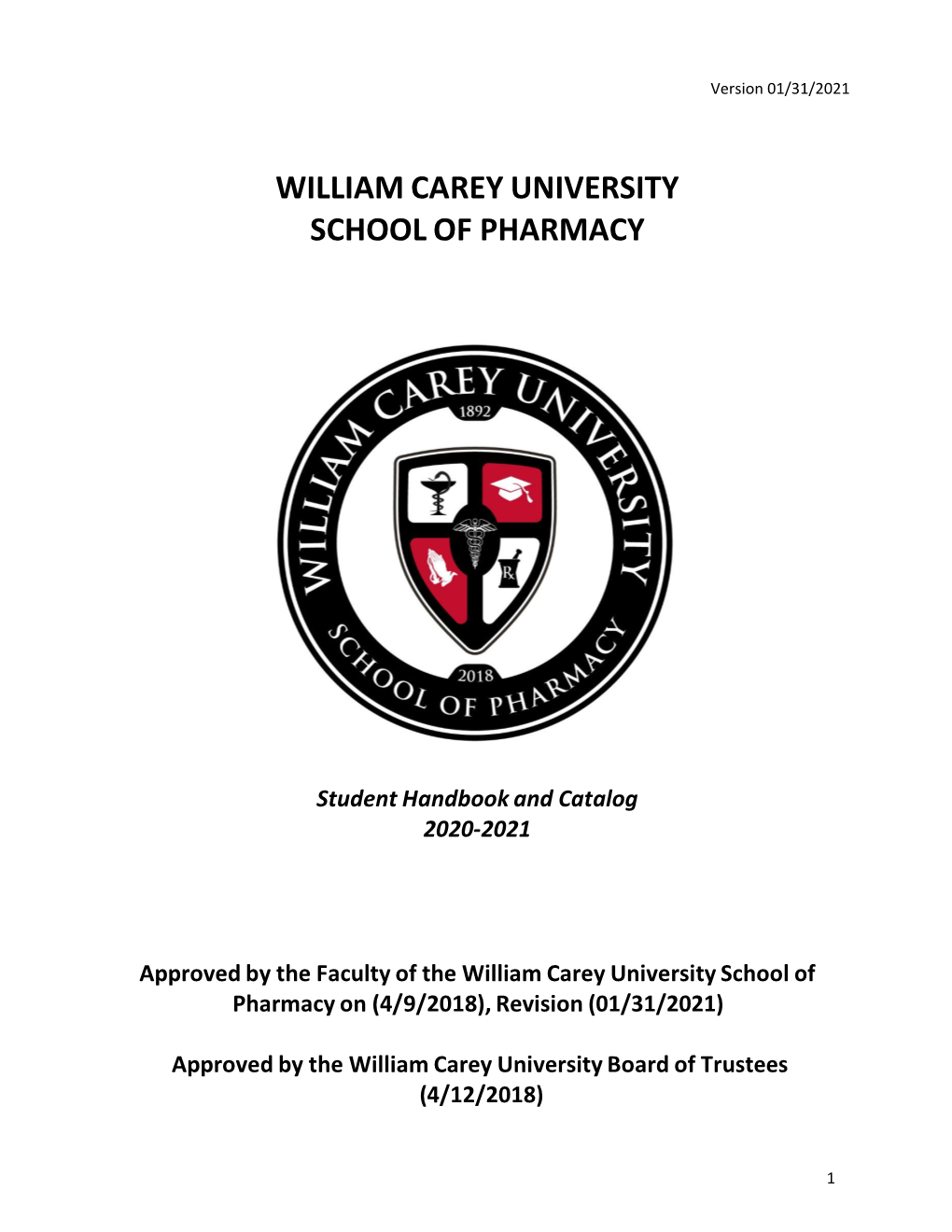 William Carey University School of Pharmacy