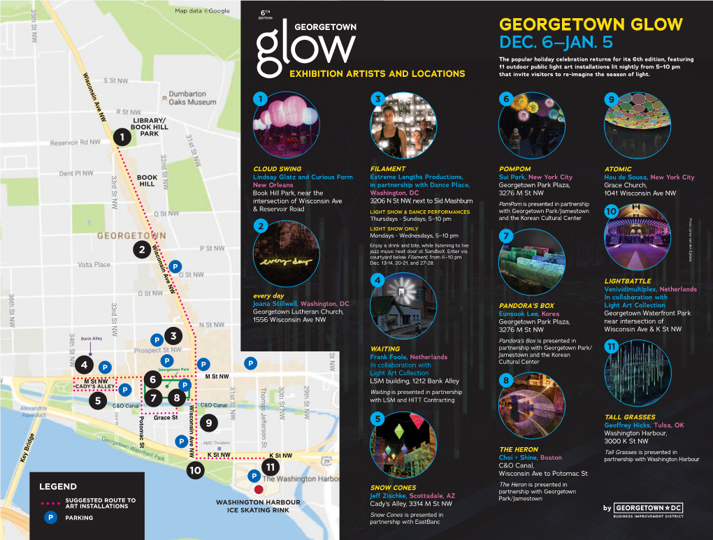 Georgetown Glow Dec. 6–Jan. 5