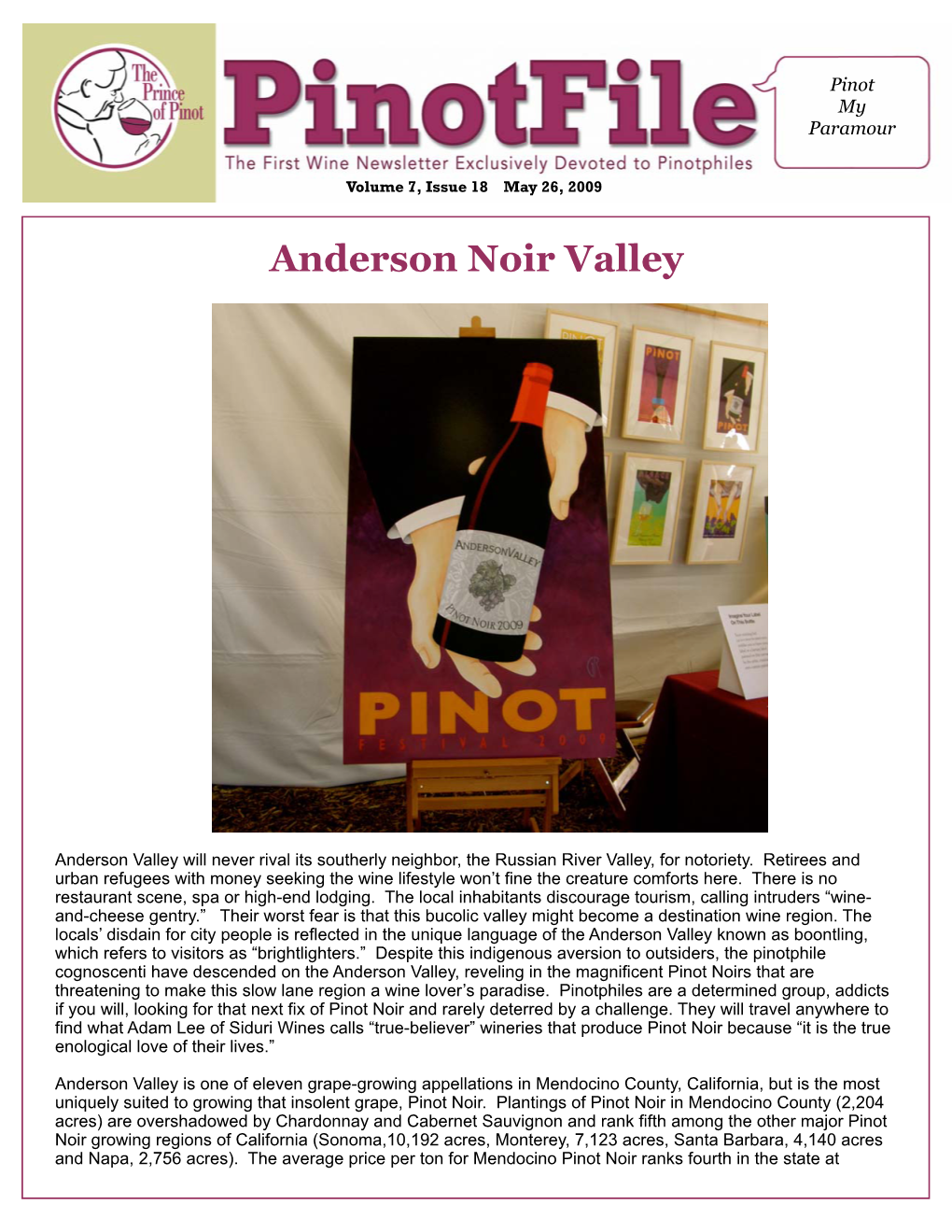 Pinotfile Vol 7 Issue 18